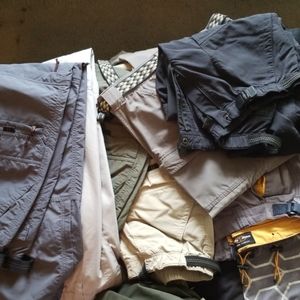 7 pairs of Hiking zip off pants